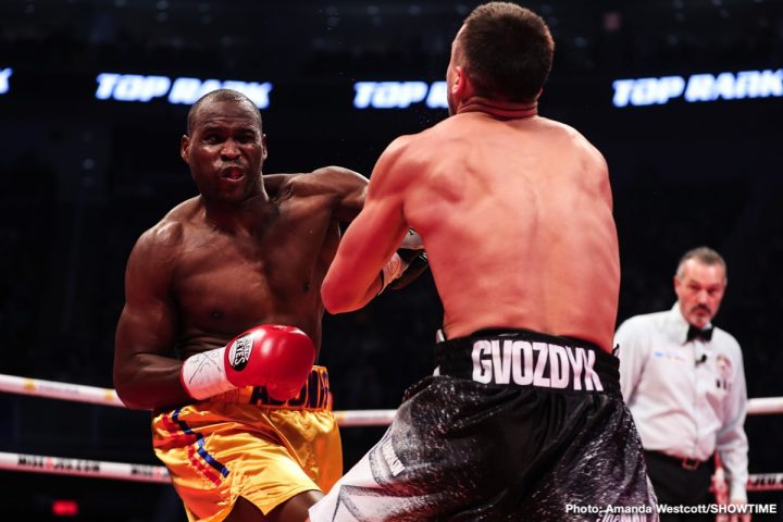 Oleksandr "The Nail" Gvozdyk boxing photo