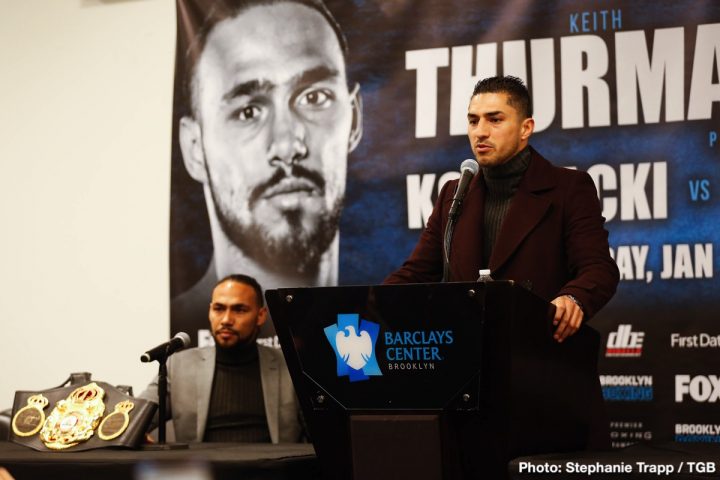 Image: Keith Thurman vs. Josesito Lopez press conference quotes & photos