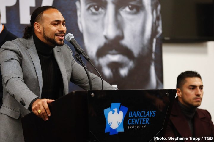 Image: Keith Thurman targeting Manny Pacquiao fight