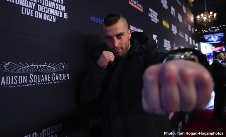 Image: David Lemieux aiming for Canelo Alvarez at 168