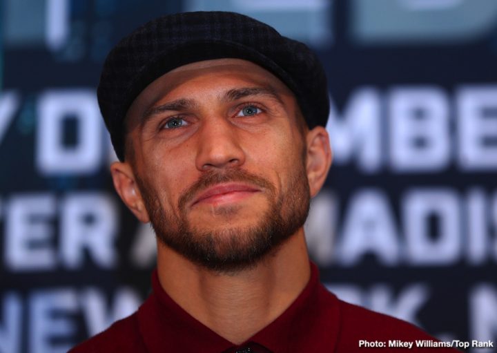 Image: PHOTOS: Lomachenko v Pedraza, Lopez v Menard, Isaac Dogboe Weigh In Results