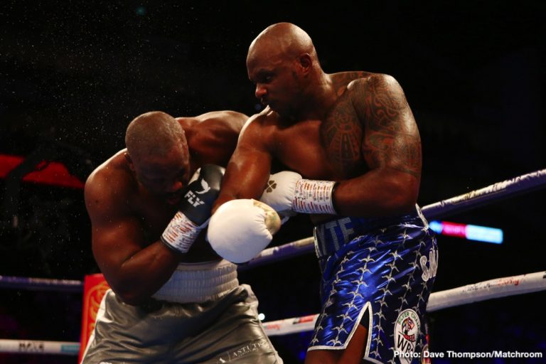Image: Dillian Whyte would beat Anthony Joshua - says sparring parter Tom Little