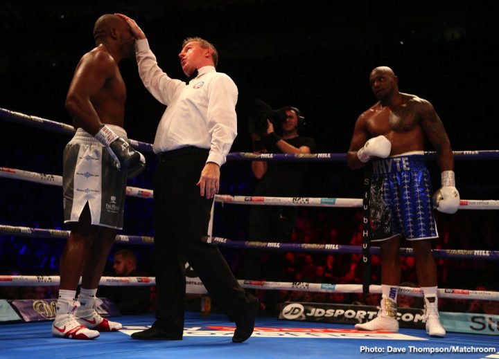 Image: Whyte demands Joshua fight after stopping Chisora