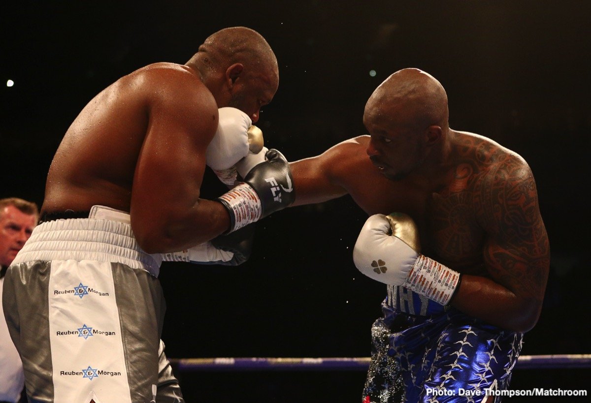 Image: Dereck Chisora offers to face Dillian Whyte on Nov.21st