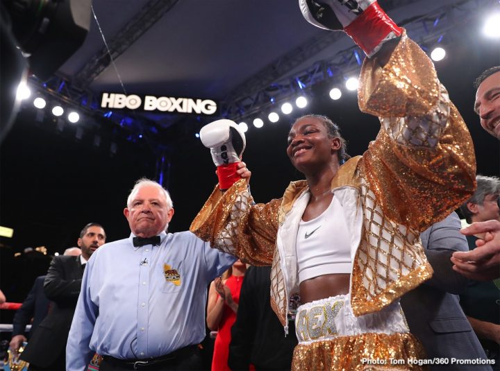 Image: Braekhus Dominates, Estrada & Claressa Shields Post Big Wins In Final HBO Boxing Telecast