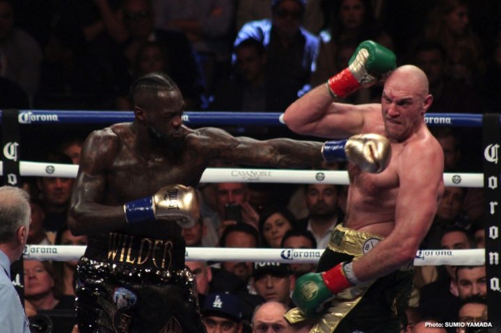 Image: Tyson Fury's trainer furious at judge that scored fight for Wilder
