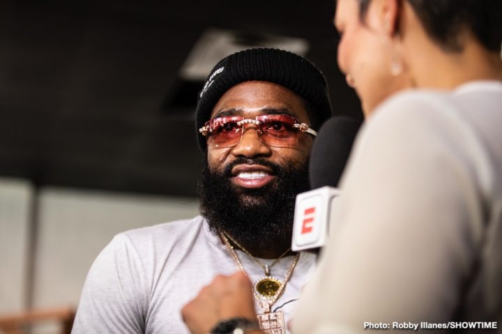 Image: ALL ACCESS: Pacquiao vs. Broner: Adrien talks about life before boxing