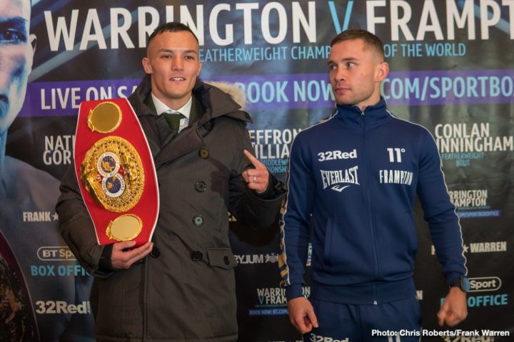 Image: Josh Warrington: A win over Carl Frampton will put me with the best at 126