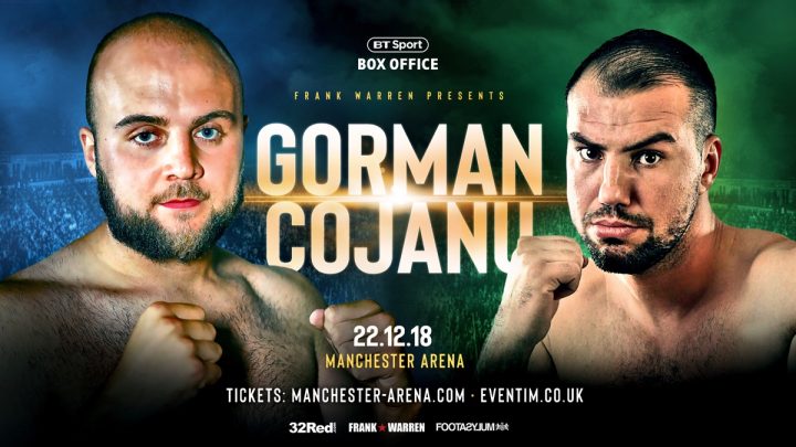 Image: Razvan Cojanu to face Nathan Gorman on December 22