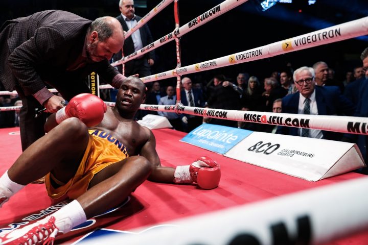 Adonis Stevenson boxing photo and news image