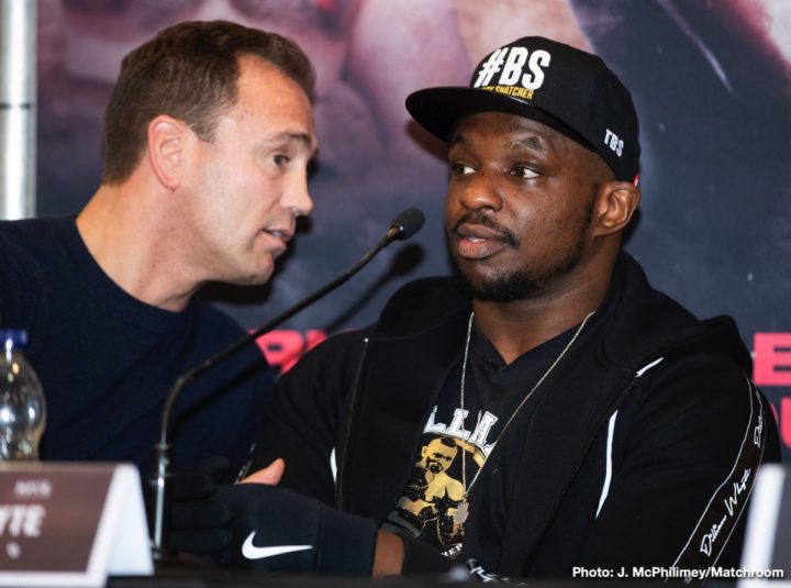 Image: WBC to decide on Dillian Whyte's status