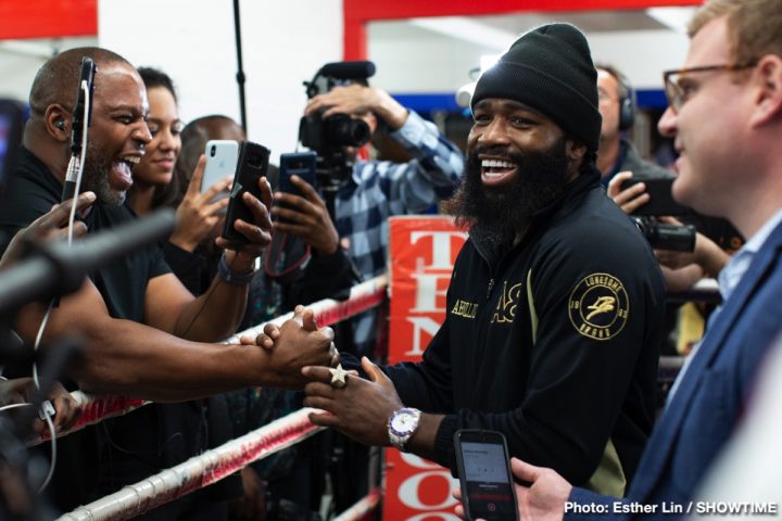 Image: Manny Pacquiao & Adrien Broner Los Angeles media day quote & photos