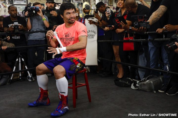 Image: Manny Pacquiao & Adrien Broner Los Angeles media day quote & photos