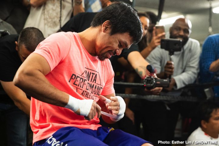 Image: Manny Pacquiao & Adrien Broner Los Angeles media day quote & photos