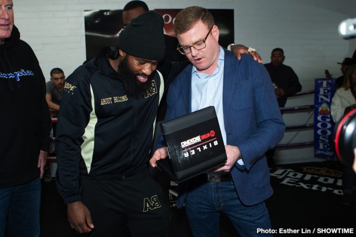 Image: Manny Pacquiao & Adrien Broner Los Angeles media day quote & photos