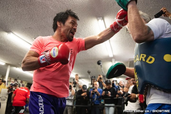 Image: Manny Pacquiao & Adrien Broner Los Angeles media day quote & photos