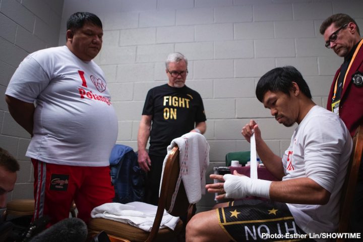 Image: PHOTOS: Manny Pacquiao Oupoints Adrien Broner; Marcus Browne Defeats Badou Jack
