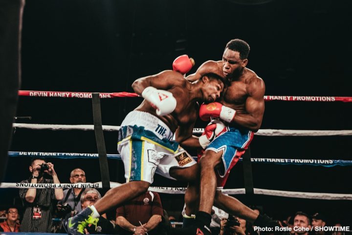 Image: Devin Haney defeats Xolisani Ndongeni - RESULTS