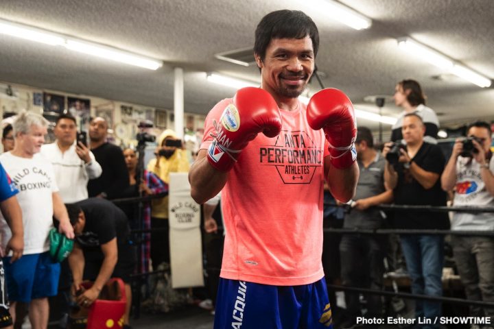 Image: Manny Pacquiao & Adrien Broner Los Angeles media day quote & photos