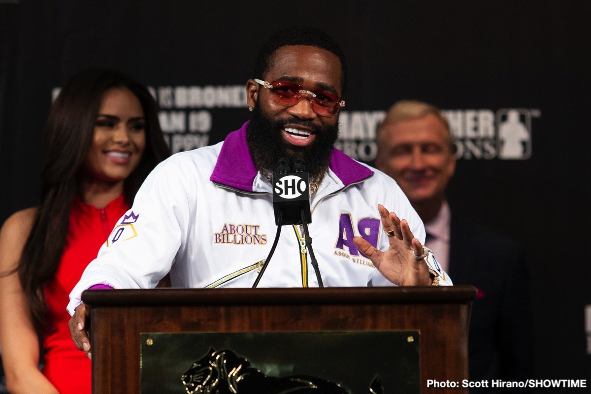 Image: Adrien Broner taking his career seriously, is it too late?