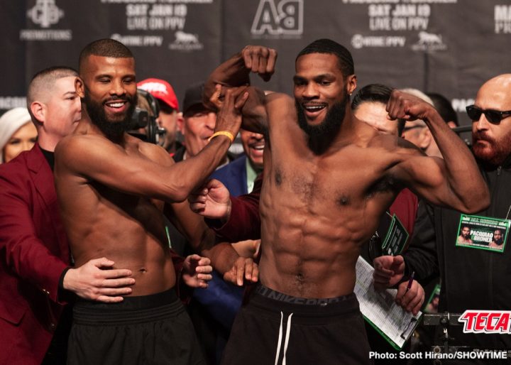 Image: Manny Pacquiao vs. Adrien Broner - weigh-in results