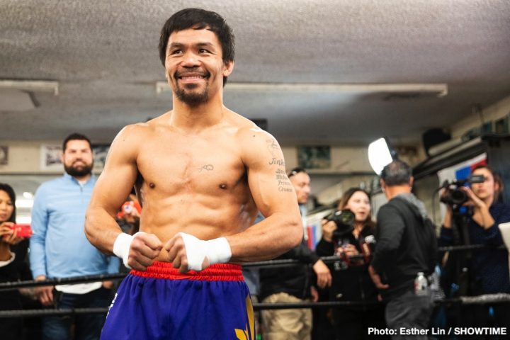 Image: Manny Pacquiao & Adrien Broner Los Angeles media day quote & photos