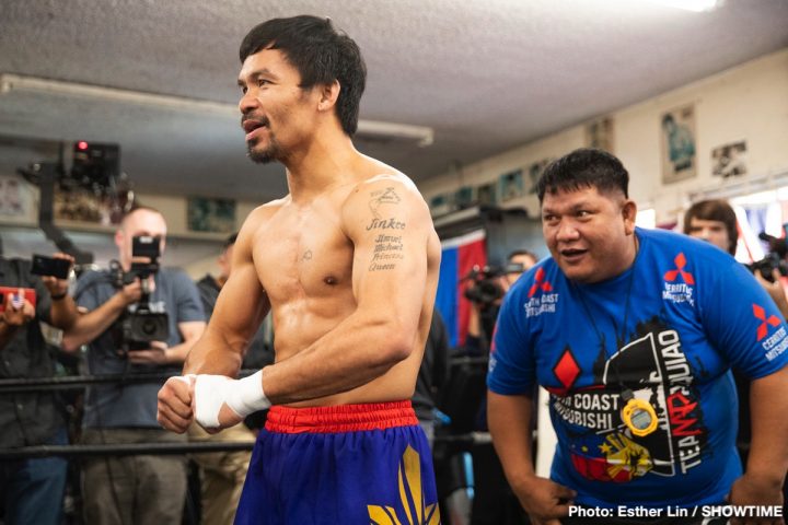 Image: Manny Pacquiao & Adrien Broner Los Angeles media day quote & photos