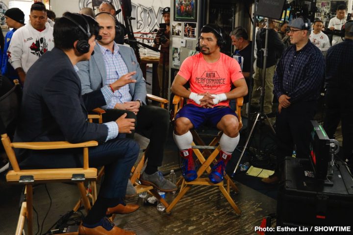 Image: Manny Pacquiao & Adrien Broner Los Angeles media day quote & photos