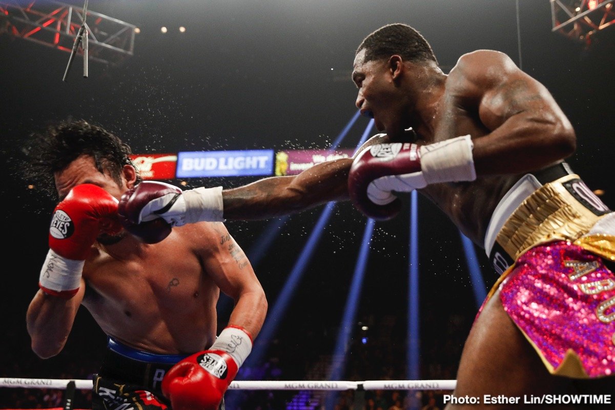 Image: Adrien Broner getting serious with his career