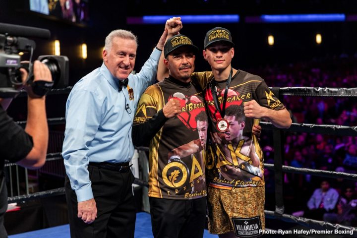 Image: Caleb Plant defeats Jose Uzcategui - RESULTS