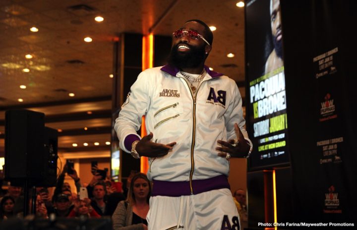 Image: Manny Pacquiao & Adrien Broner make grand arrival at MGM Grand in Las Vegas, NV