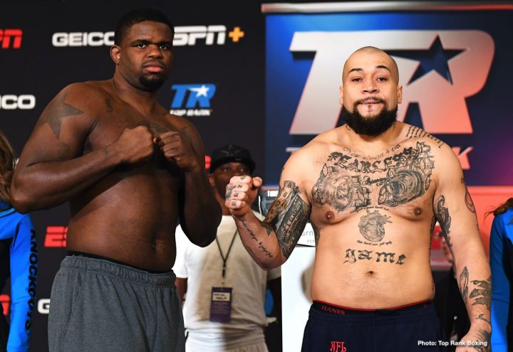 Image: Bryant Jennings vs Oscar Rivas Live at 9:30 p.m. ET on ESPN+