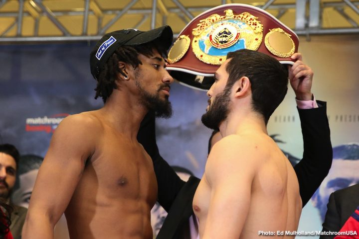 Image: Andrade vs. Akavov & Linares vs. Cano at Madison Square Garden in New York