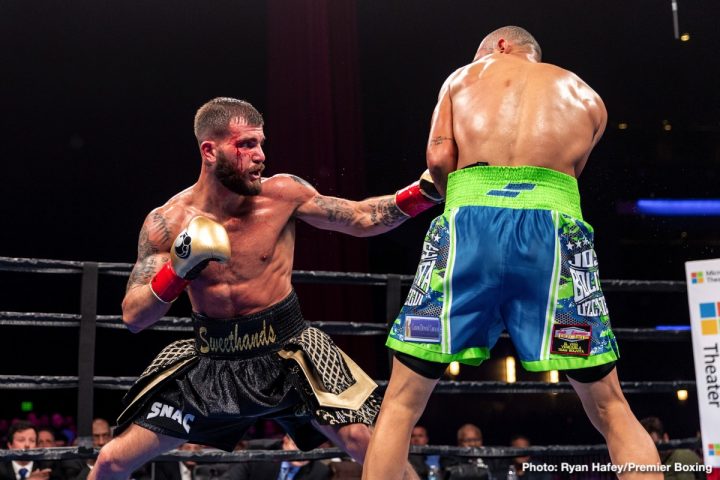 Image: Caleb Plant defeats Jose Uzcategui - RESULTS