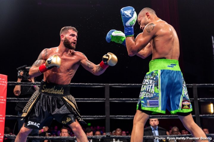 Image: Caleb Plant defeats Jose Uzcategui - RESULTS