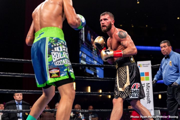 Image: Caleb Plant defeats Jose Uzcategui - RESULTS