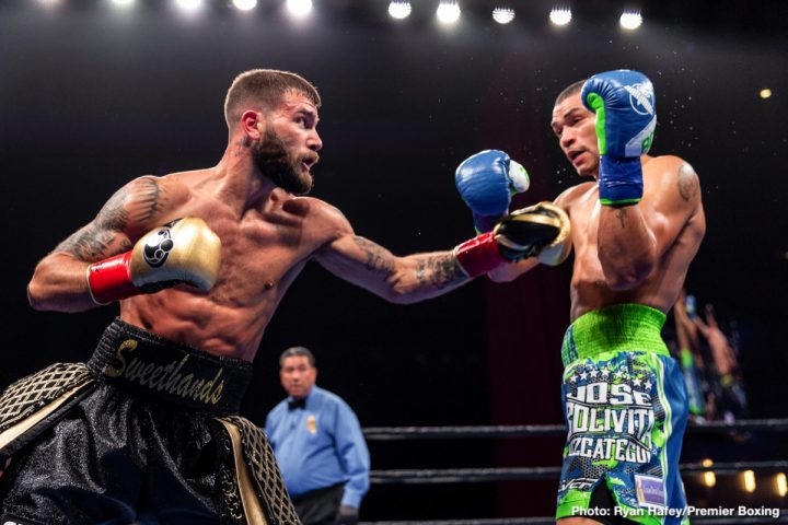 Image: Caleb Plant defeats Jose Uzcategui - RESULTS