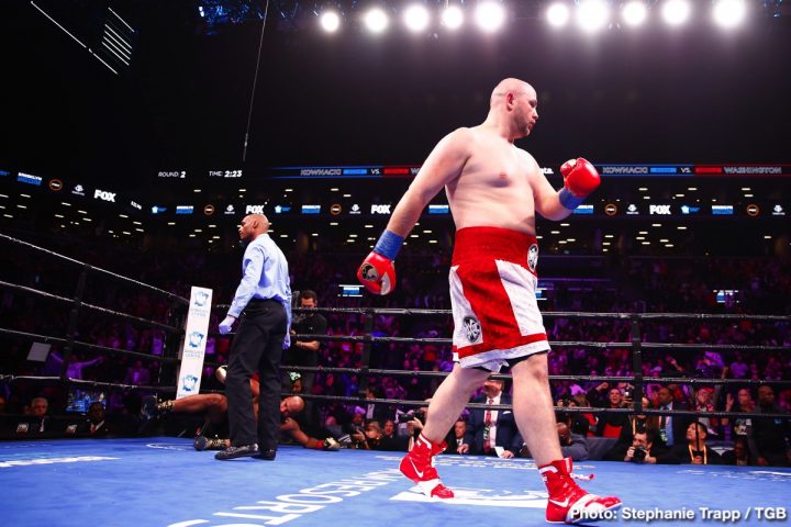 Image: Adam Kownacki stops Gerald Washington - RESULTS