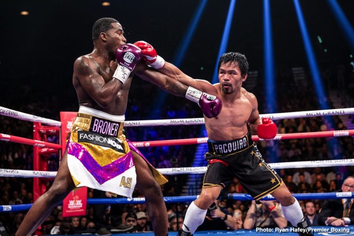 Keith Thurman tự tin sẽ tiễn Manny Pacquiao giải nghệ