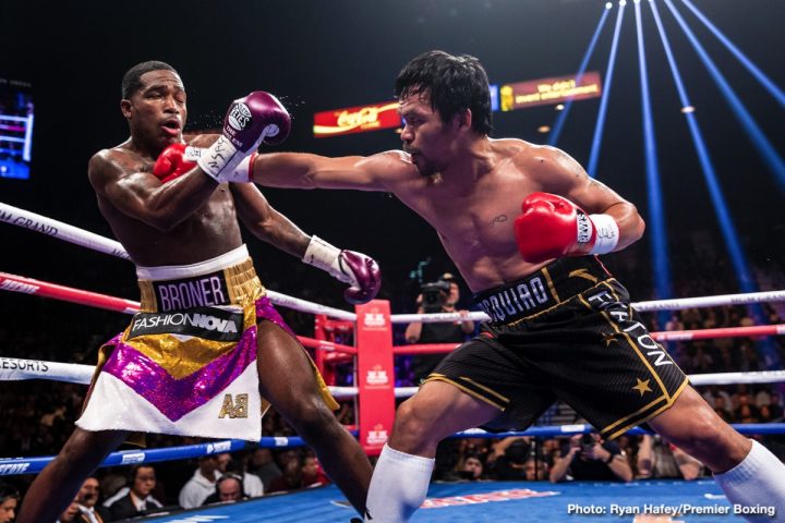 Image: Broner "came to survive" against Pacquiao says Jeff Mayweather