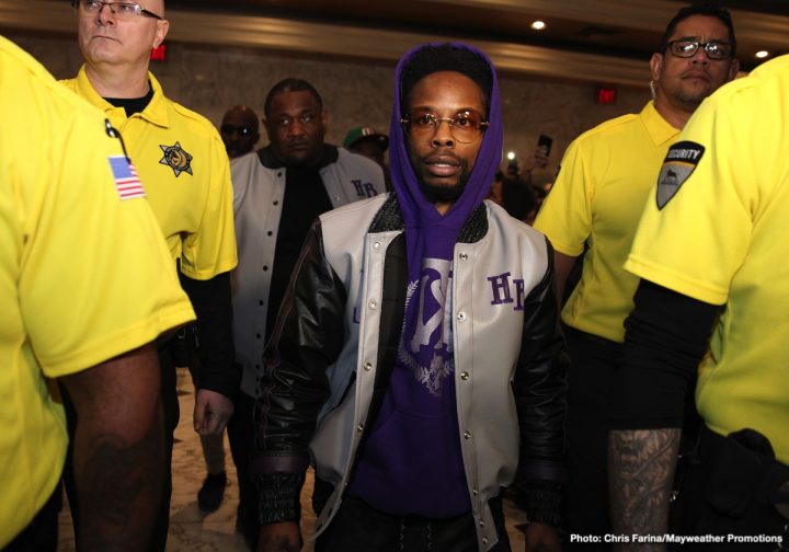 Image: Manny Pacquiao & Adrien Broner make grand arrival at MGM Grand in Las Vegas, NV
