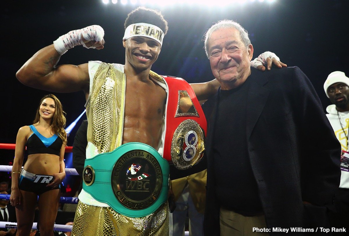 Image: Arum Opens the Door for Shakur vs. Zepeda on July 6th in Newark