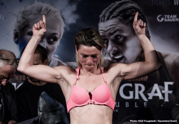 Image: Dina Thorslund vs Alesia Graf; Ceylan vs Sanchez: Weights From Denmark