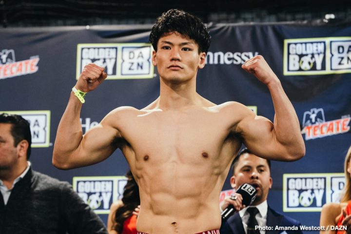 Image: Jaime Munguia vs. Takeshi Inoue - Weigh In Results