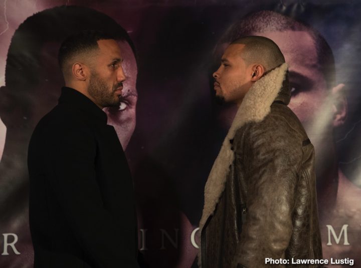 Image: Degale vs Eubank Jr on February 23 - ITV Box Office