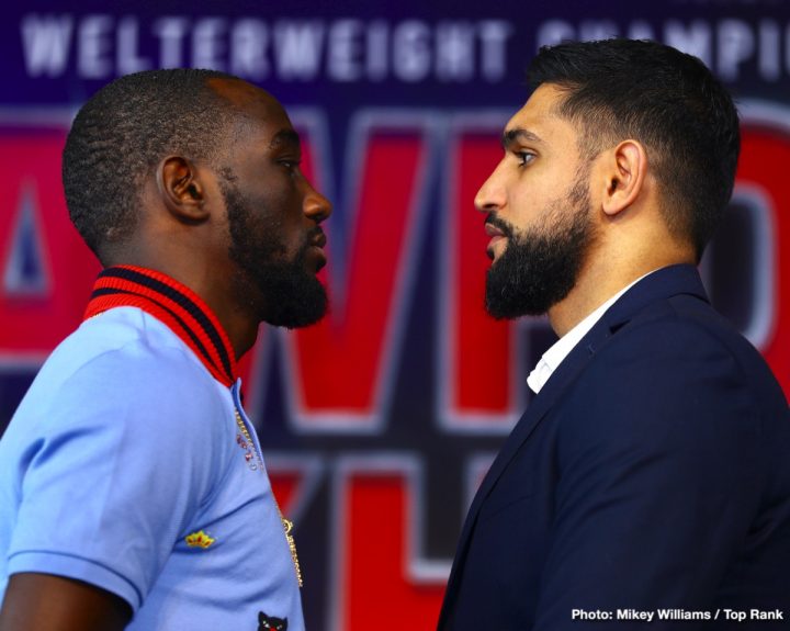 Image: Khan: 'I'm the best fighter Crawford has faced