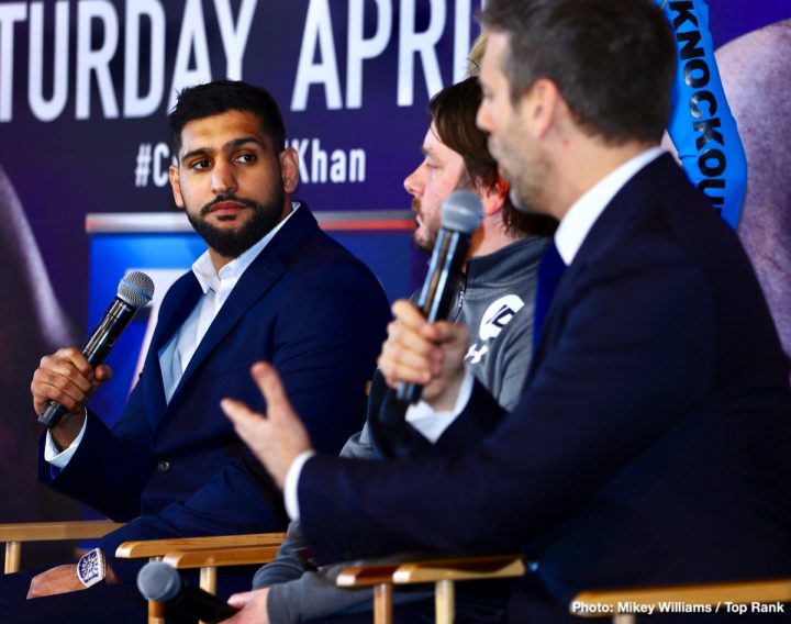 Image: Terence Crawford vs. Amir Khan at MSG, NY on April 20