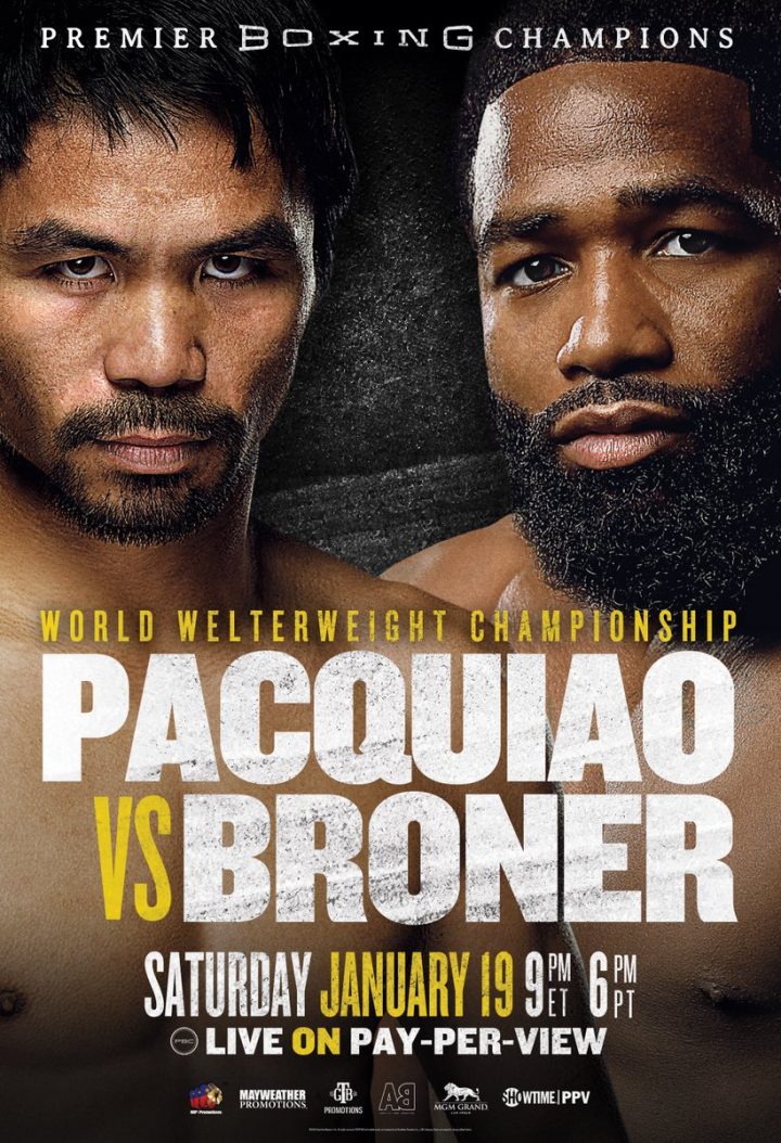 Image: “Pacquiao vs. Broner” - Hits 350+ Movie Theaters Live on 1/19