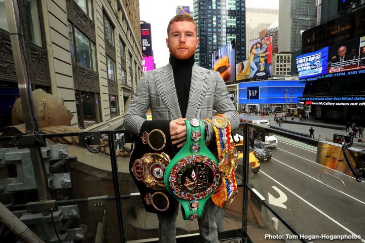 Image: Canelo talks rehydration for Jacobs fight