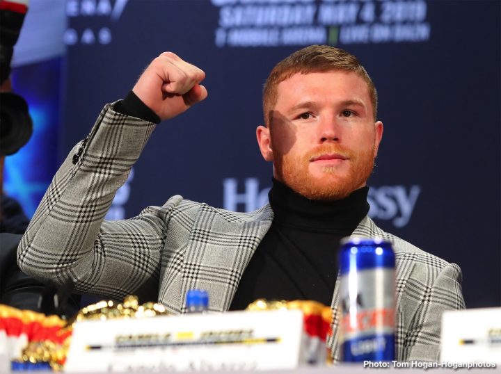 Image: WATCH LIVE: Canelo vs. Jacobs - New York Press Conference